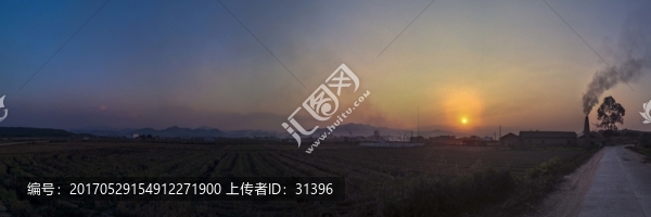 鄉(xiāng)村夕陽(yáng)