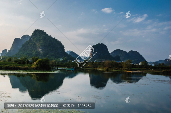 遇龍河風光