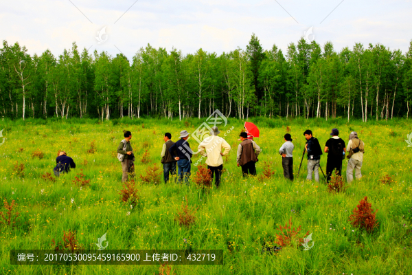 夏季旅游攝影人