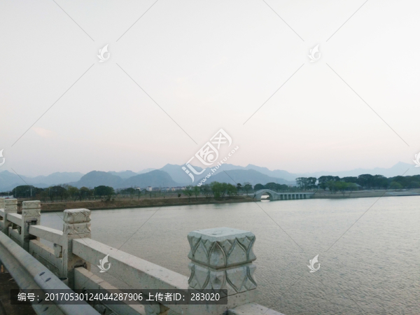 天臺(tái)山始豐公園遠(yuǎn)景b
