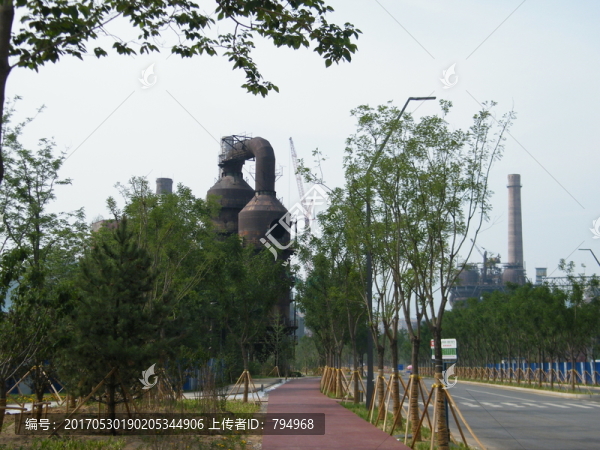 煉鋼廠,高爐,煙囪,北京首鋼