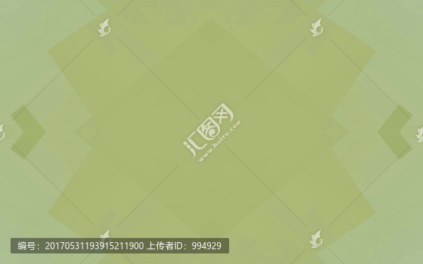 綠色幾何抽象拼接面高清矢量背景