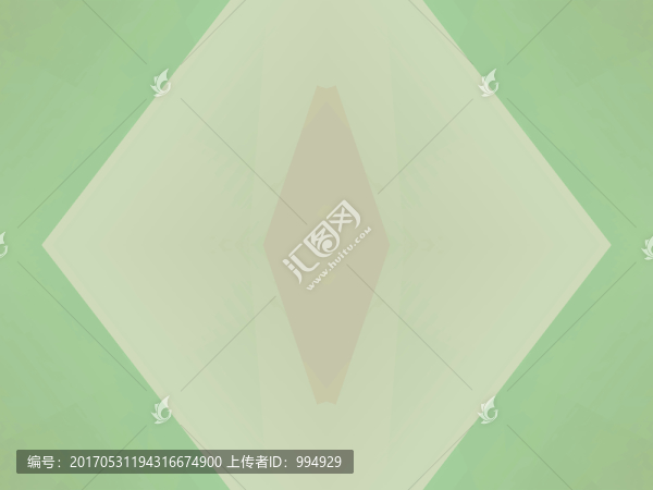 綠色幾何抽象拼接面高清矢量背景