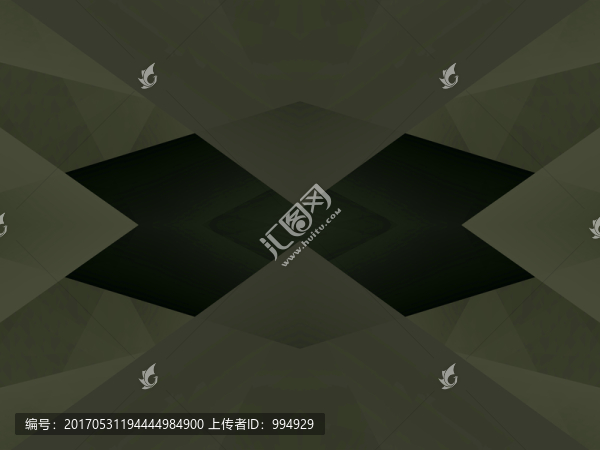 黑色幾何抽象拼接面高清矢量背景