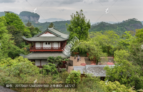 武夷山天游峰天游閣