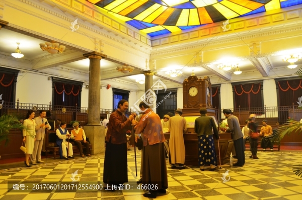 沈陽金融博物館蠟像