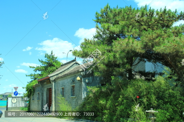 海棠花溪,建筑