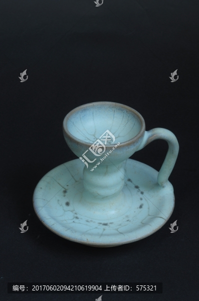 宋鈞窯瓷器,燈盞