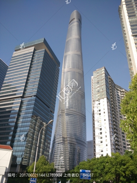 上海,建筑,大廈,金融,陸家嘴