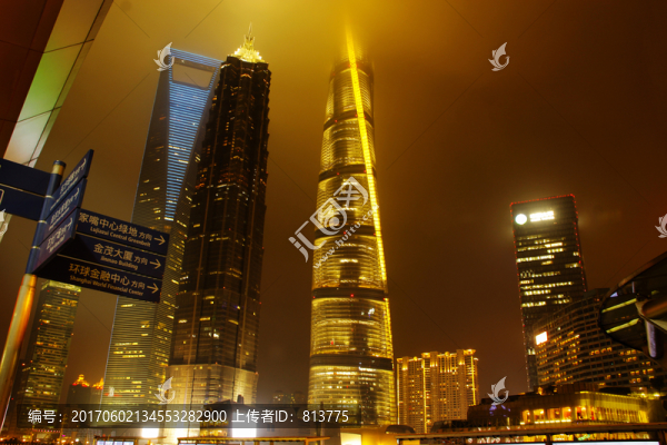 陸家嘴金融城夜景