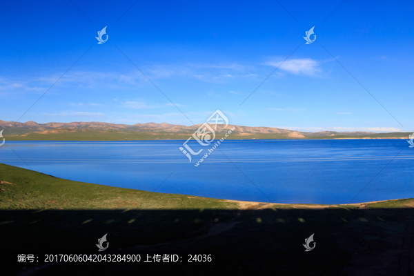 西藏,錯那湖,火車影子