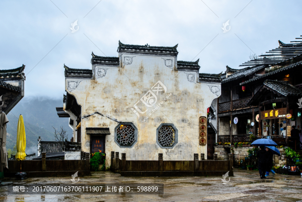 婺源篁嶺馬頭墻