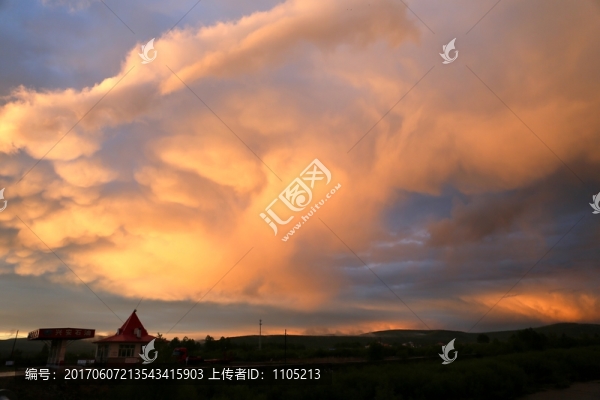 晚霞