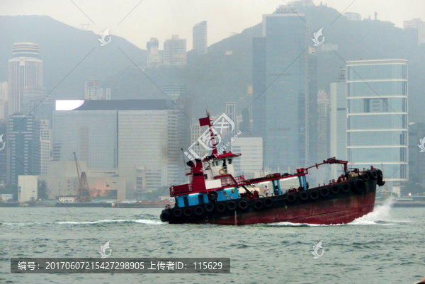 香港維多利亞港船