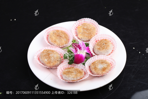 椰茸香芋餅