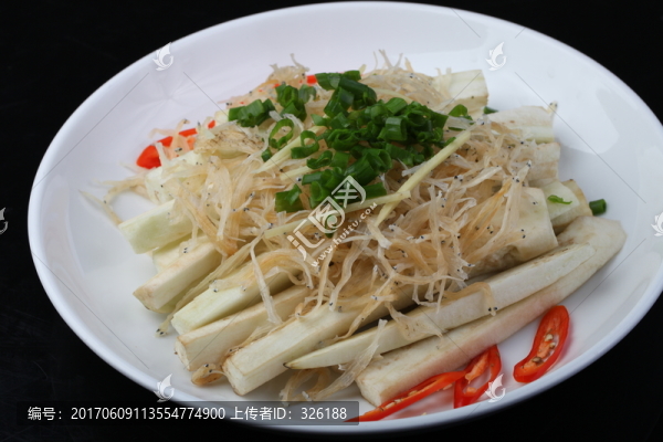 銀魚仔蒸茄子