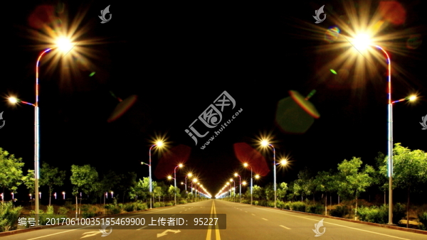阜康北亭夜景,二二二團夜景