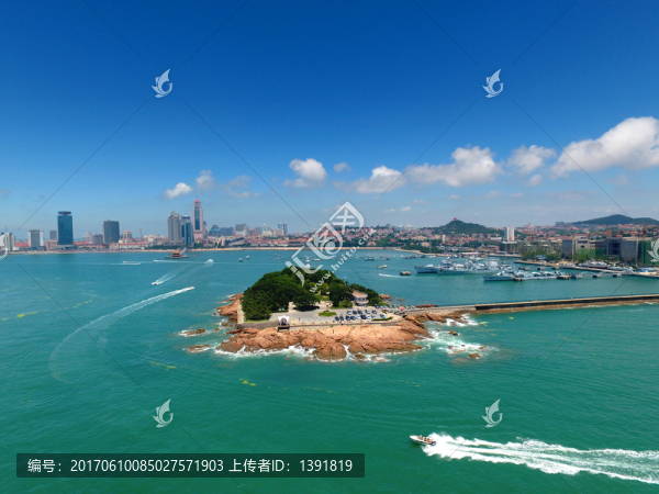 航拍小青島