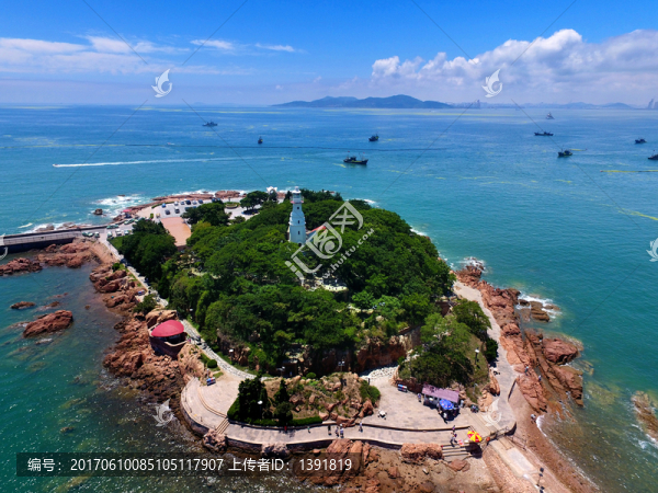 航拍小青島