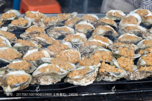 烤大蠔,蒜蓉烤生蠔