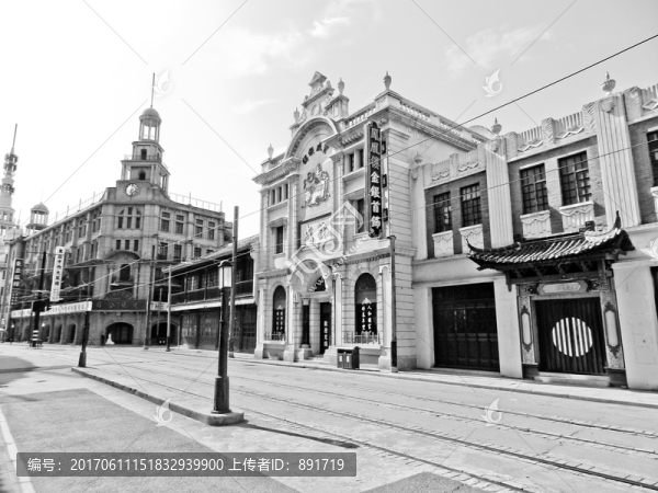 上海老建筑,老上海南京路,高清