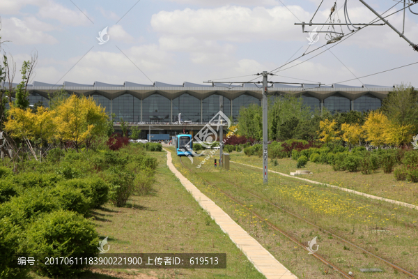 沈陽機(jī)場的有軌電車
