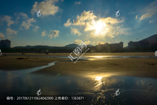 舟山朱家尖夕陽海灘景區(qū)