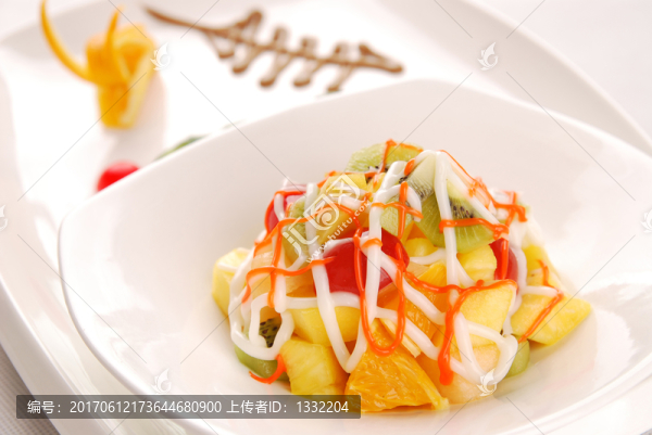 色拉鮮果蔬
