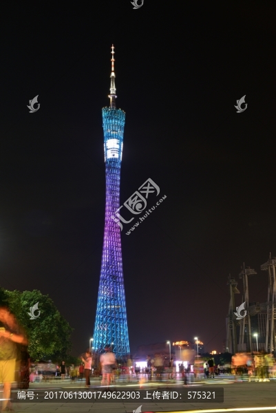 廣州夜景,廣州電視塔,小蠻腰