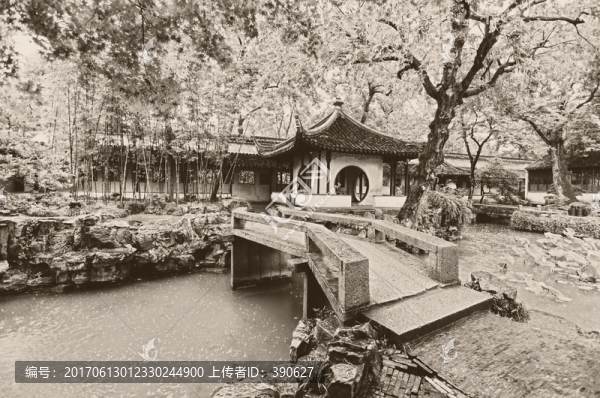 蘇州園林老照片