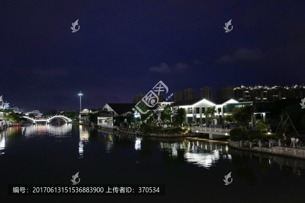 溫州旅游,楠溪江,夜景,浙江溫