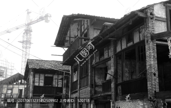 重慶,魚洞,老街,建筑