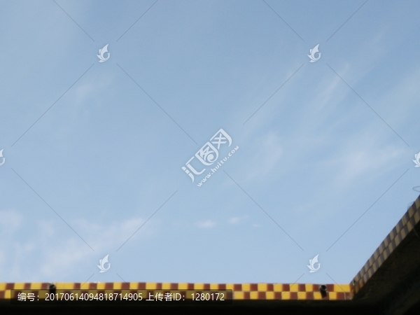 藍天白云