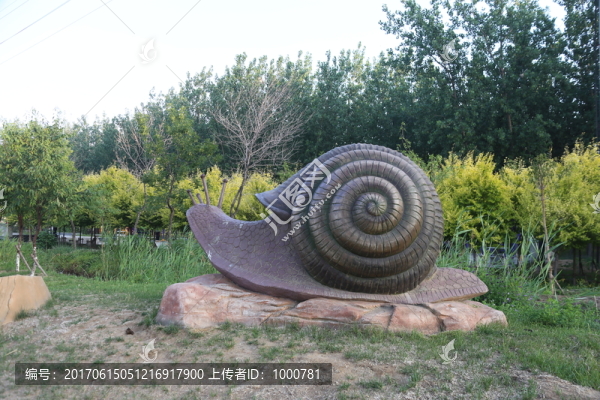 蝸牛,雕塑