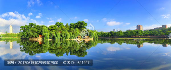 翠湖全景圖