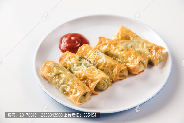 炸春卷