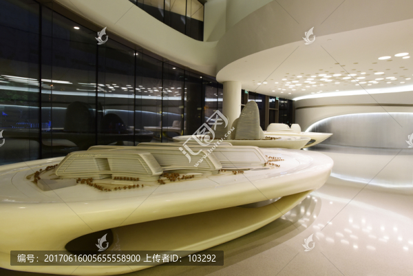 SOHO建筑模型展示大廳