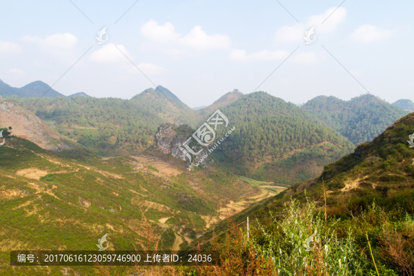 云南,廣南風(fēng)光,大山