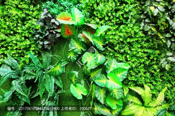 仿真綠植墻
