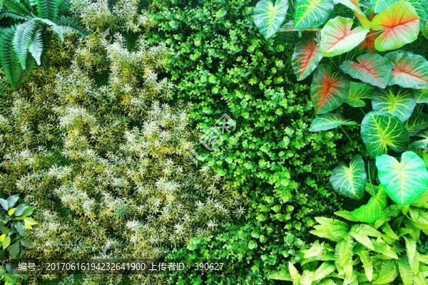 仿真綠植墻