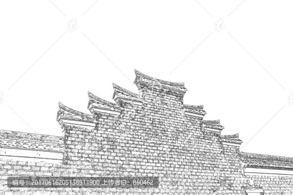 馬頭墻輪廓