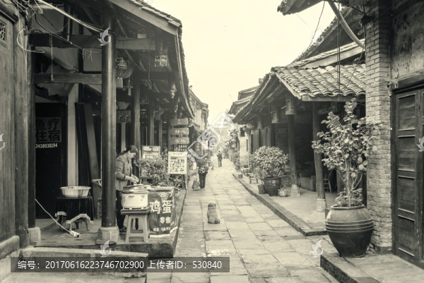 成都古鎮(zhèn)老照片