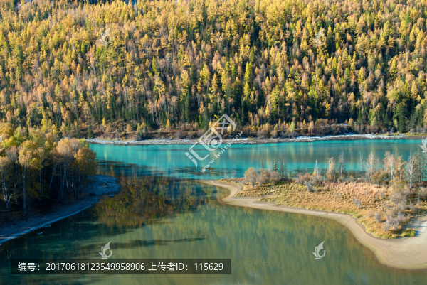 喀納斯,新疆風景