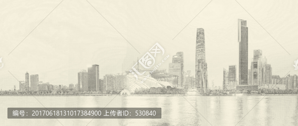 廣州線描