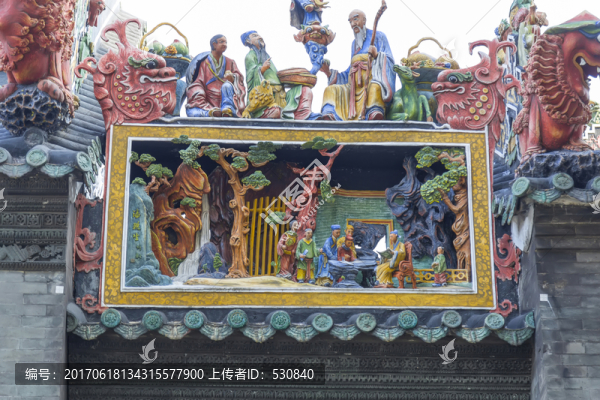 陳家祠磚雕