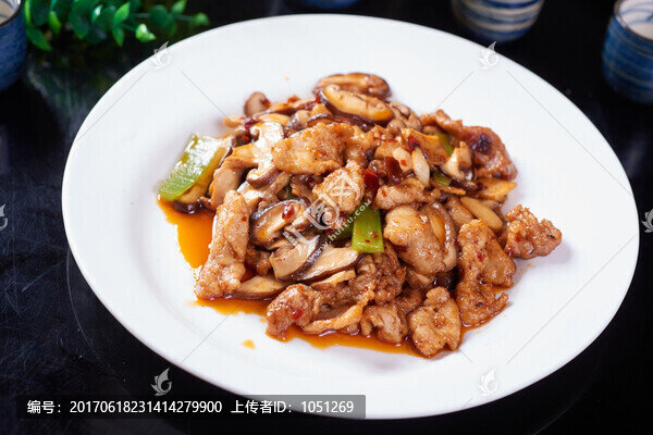 香菇肉片