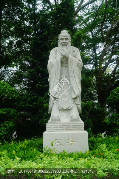 孔子的雕像景觀