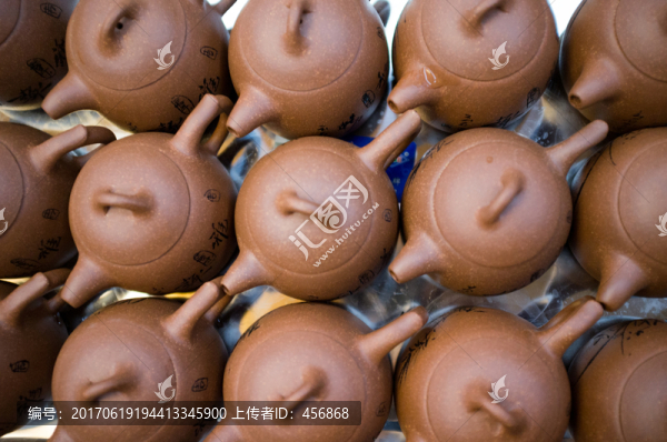 茶壺,俯視