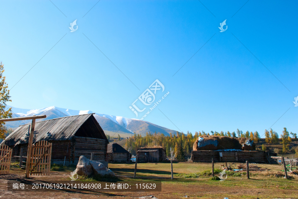 東方瑞士西北白哈巴中國景色