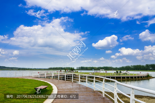 湖景